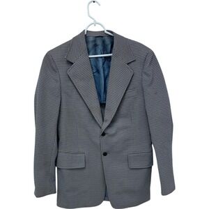 Suit Jacket Multicolor Mens Size 42‎ Geometric 2 Button Front Notch Lapel